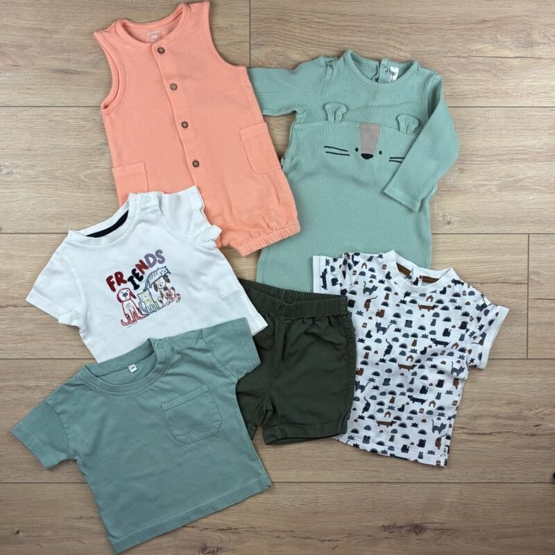"Cats & Dogs" • Box Eté Unisexe • 6 mois