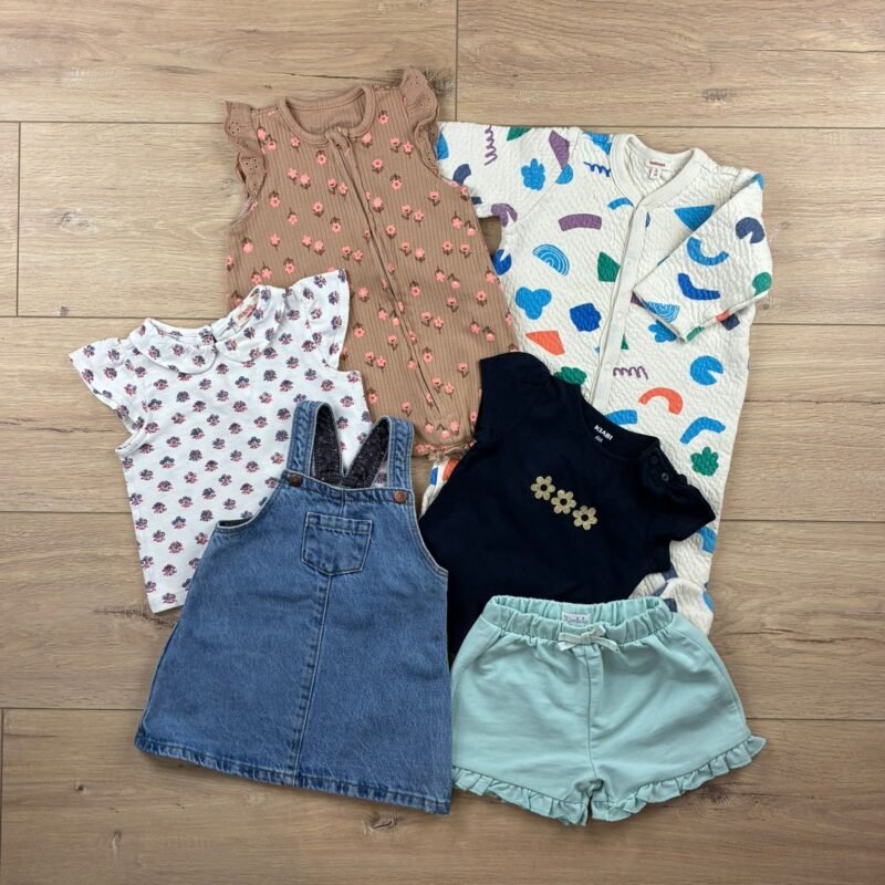 "Confetti & Denim" • Box Eté Fille • 6 mois