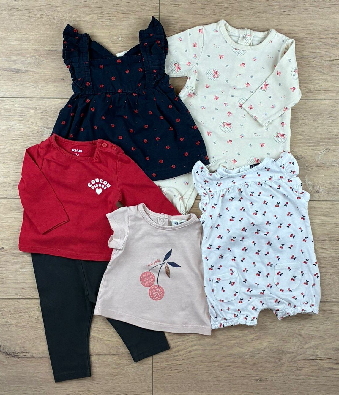 Coucou Cerises - Fille - 1 mois - Eté