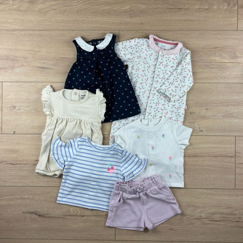 "Fleurs & Volants" • Box Eté Fille • 3 mois