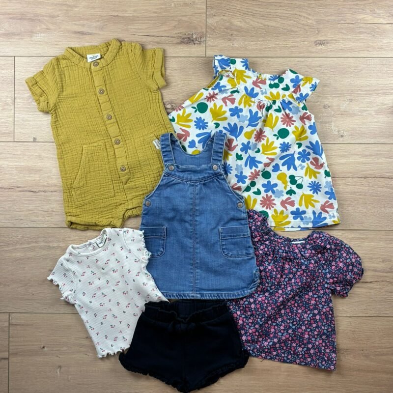 "Gaze & Fleurs" • Box Eté Fille • 6 mois