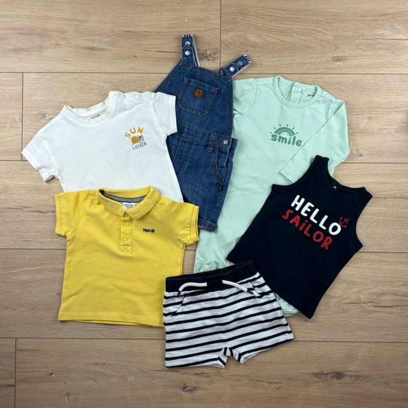 "Hello & Smile" • Box Eté Garçon • 6 mois