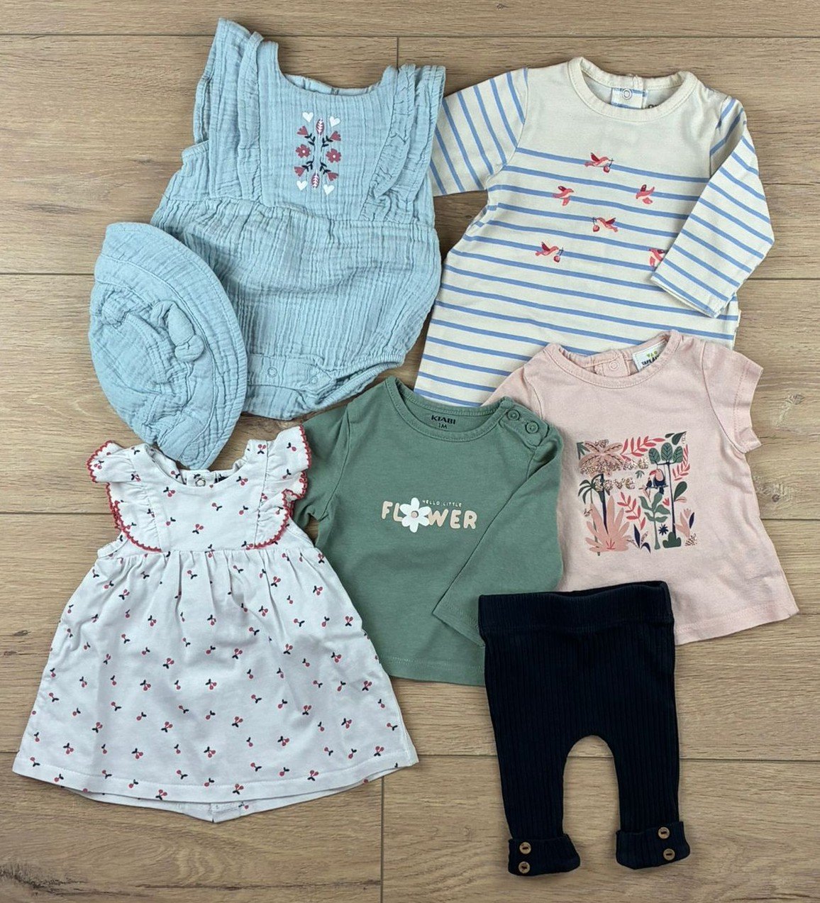 Jardin Fleuri - Fille - 1 mois - Eté