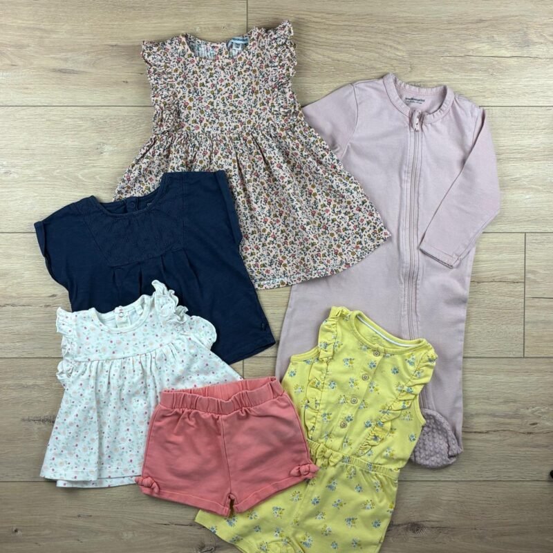 "Liberty Fleurie" • Box Eté Fille • 12 mois